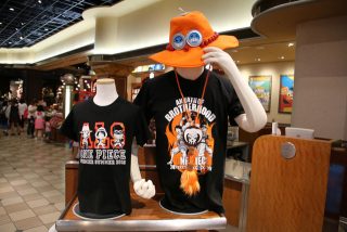 One piece usj universal studios japan premier show 2015 loja 4 camisetas