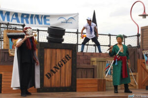 One Piece USJ Universal Studios Japan Premier Show 2015 Water Battle 20 Zoro vs Bastille
