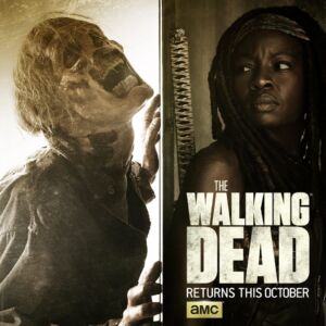 the walking dead 6 temporada sdcc poster michonne