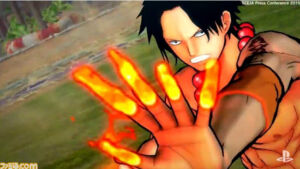 One Piece Burning Blood PlayStation 1 Portgas D Ace