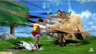 One piece burning blood playstation 4 monkey d luffy vs crocodile