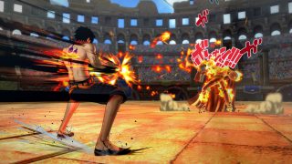 One piece burning blood screenshots 2 ace vs crocodile