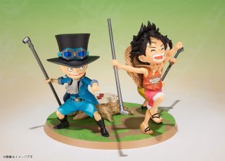 One piece figuarts zero luffy ace sabo gikyoudai no yakusoku 2