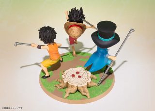 One piece figuarts zero luffy ace sabo gikyoudai no yakusoku 4