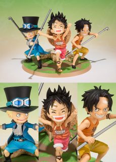 One piece figuarts zero luffy ace sabo gikyoudai no yakusoku 8