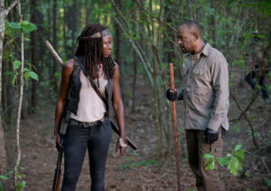 the walking dead s06e01 foto 20 michonne morgan