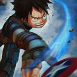 One Piece Avengers Vingadores AForce Luffy AndiMoo Capitão América 3