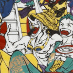 One Piece Ukiyo Ye Porcelana Arita 5 Zoro Usopp