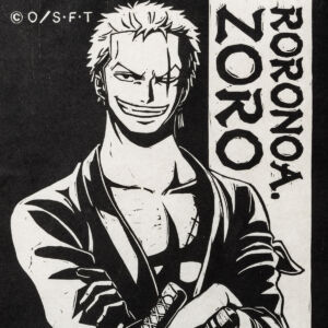 One Piece Xilogravura Xilografia Roronoa Zoro 3
