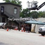 The Walking Dead 6 Temporada Filmagens Epis%C3%B3dio 7 20 Zumbis