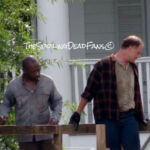 The Walking Dead 6 Temporada Filmagens Epis%C3%B3dio 7 48 Morgan Tobin