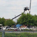 The Walking Dead 6 Temporada Filmagens Episódio 6 20 Prédio