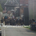 The Walking Dead 6 Temporada Filmagens Episódio 7 10 Zumbis