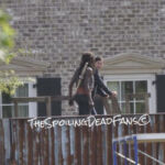 The Walking Dead 6 Temporada Filmagens Episódio 7 39 Michonne Tara