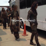 The Walking Dead 6 Temporada Filmagens Episódio 7 4 Zumbis