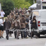 The Walking Dead 6 Temporada Filmagens Episódio 7 42 Zumbis