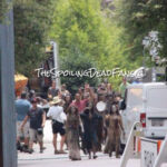 The Walking Dead 6 Temporada Filmagens Episódio 7 45 Zumbis