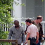 The Walking Dead 6 Temporada Filmagens Episódio 7 47 Morgan Rick Tobin