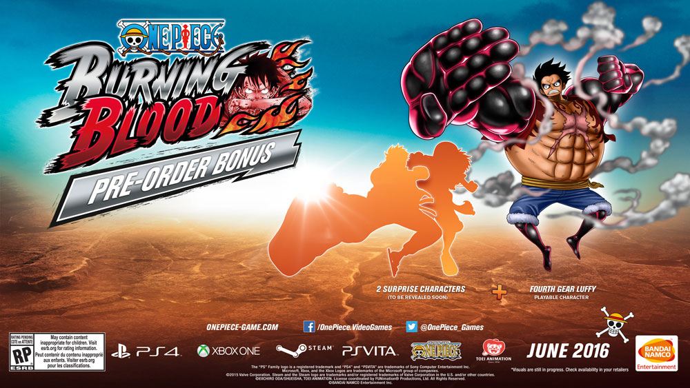 One-Piece-Burning-Blood-Brindes-Pré-Venda-Gear-Fourth