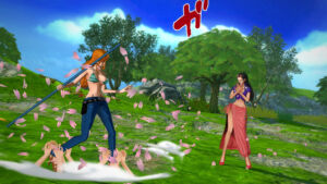 One Piece Burning Blood 60 Robin Nami