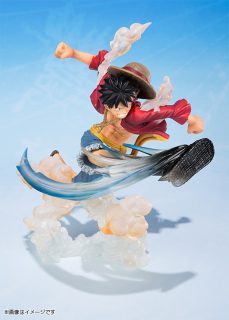 One piece figuarts zero monkey d luffy gomu gomu no hawk whip 2