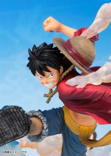 One piece figuarts zero monkey d luffy gomu gomu no hawk whip 4