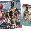 One piece ichiban kuji sakihokore enshoku mugiwara emaki prêmio f capa de livro tripulação