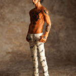 One Piece King of Artist The Trafalgar Law Jeans Freak Ver 3 Branco