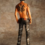 One Piece King of Artist The Trafalgar Law Jeans Freak Ver 4 Preto