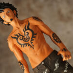 One Piece King of Artist The Trafalgar Law Jeans Freak Ver 6 Preto