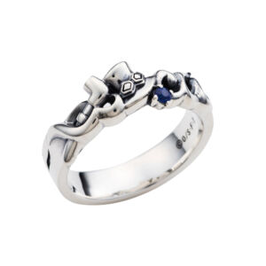 One Piece Ark Silver Accesories Anel Sabo 1