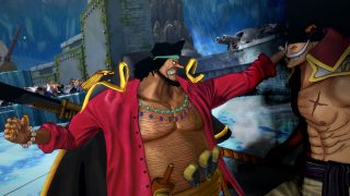 One piece burning blood 13 barba branca branca negra