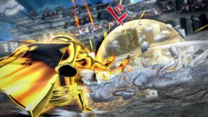 One Piece Burning Blood Marineford Screenshots 104 Sengoku Luffy