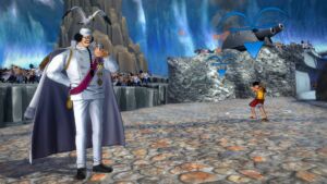 One Piece Burning Blood Marineford Screenshots 105 Sengoku Luffy