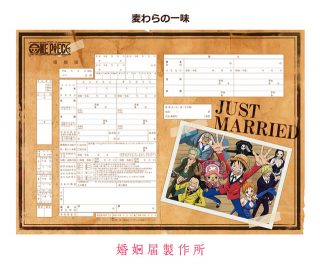 One piece certidão de casamento 11 tripulação