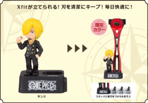 One Piece Lâminas de Barbear XFit 4 Sanji