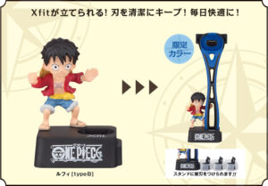 One Piece Lâminas de Barbear XFit 6 Luffy