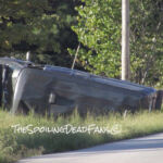 The Walking Dead 6 Temporada Spoilers Filmagens Episódio 11 Carro batido 1