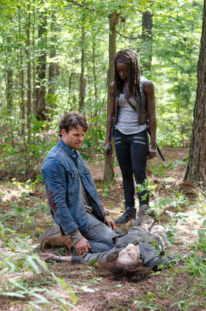 the walking dead s06e10 extra 08 spencer monroe michonne