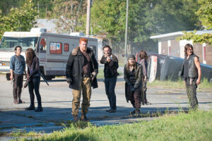 the walking dead s06e11 extra 22 glenn michonne abraham rick jesus maggie daryl