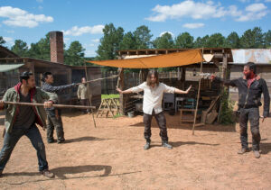 the walking dead s06e11 foto 09 eduardo kal jesus rick