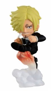 Ichiban kuji one piece mugiwara no ichimi kokai no kiseki prêmio j mini figure 3 sanji