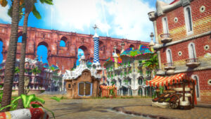 One Piece Burning Blood Screenshots 38 Cenário Dressrosa