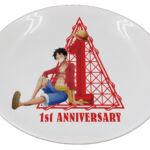 Tokyo One Piece Tower Aniversário 1 Ano Produtos Prato Luffy