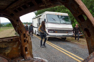 the walking dead s06e12 extra 06 sasha jesus michonne rick