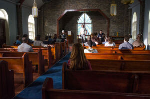 the walking dead s06e12 extra 07 alexandria igreja