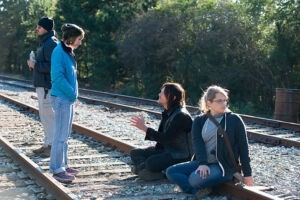 the walking dead s06e14 bastidores 03 daryl denise