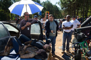 the walking dead s06e14 bastidores 05 denise