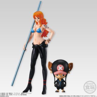 Super one piece styling film gold 2 nami chopper