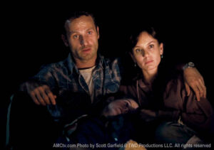 the walking dead s01e03 foto 07 rick lori carl